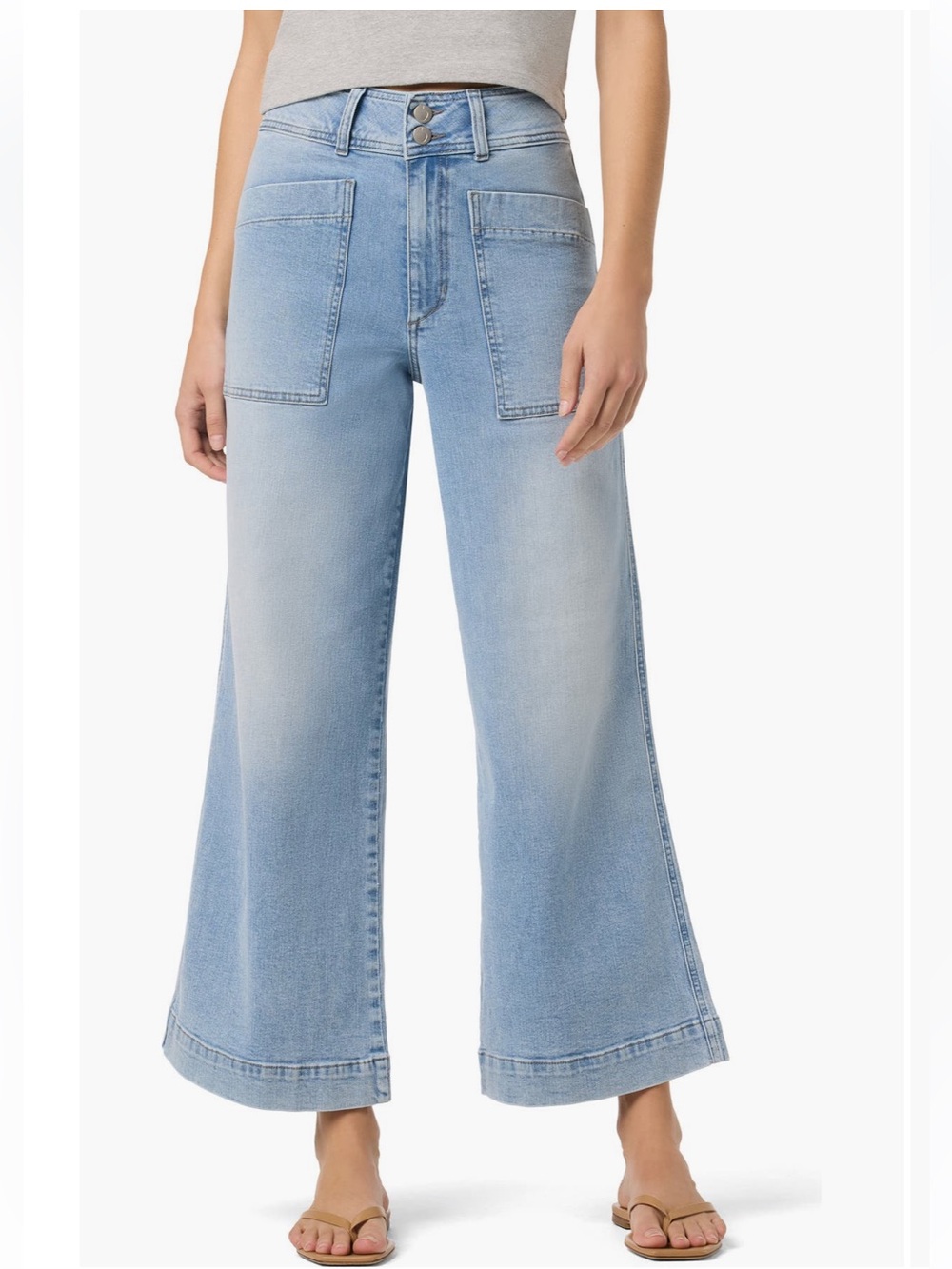 Joe's Jeans Wide Leg Ankle Crop Cargo Jeans